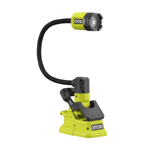 LATARKA LAMPA LED GIĘTKA 400 Lm RYOBI ELASTYCZNA AKUMULATOROWA RLCF18-0