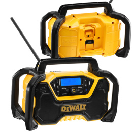 Radio budowlane kompaktowe Bluetooth Li-Ion aku DEWALT DCR029 +zasilacz