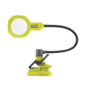 Ryobi Lampa 18V z Lupą 500 Lm na zacisk LED , RML18-0, Elastyczny