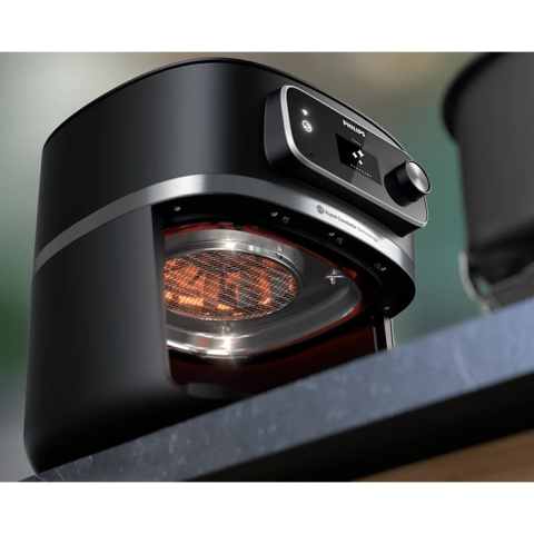Frytkownica airfryer Philips Ovi HD9880/90 termometr
