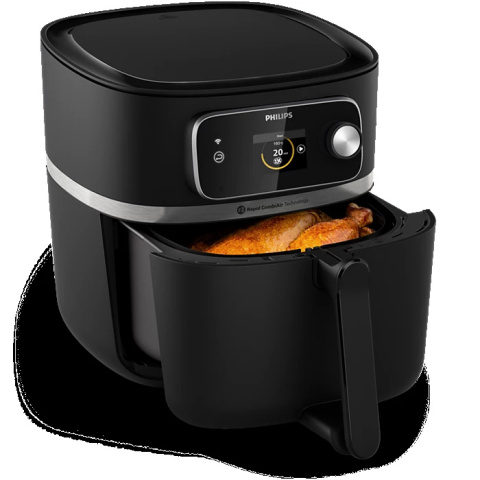 Frytkownica airfryer Philips Ovi HD9880/90 termometr