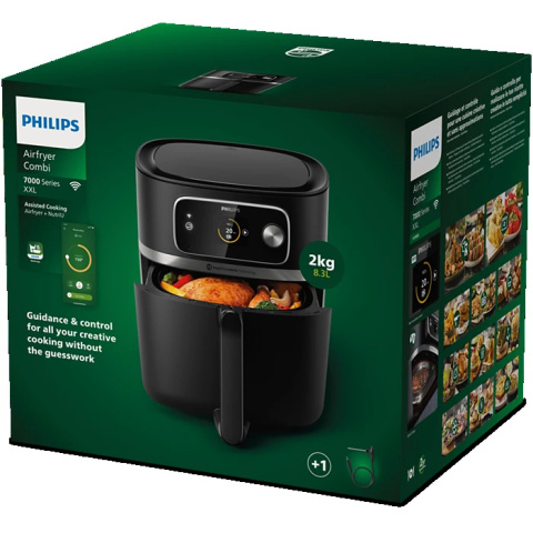 Frytkownica airfryer Philips Ovi HD9880/90 termometr