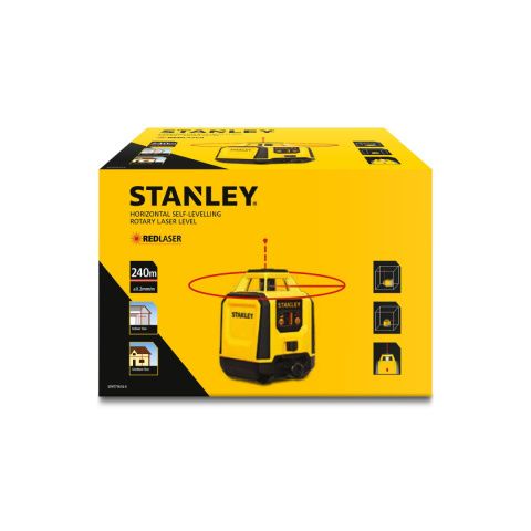 LASER ROTACYJNY DIY SAMOPOZIOMUJĄCY CZERWONY STANLEY STHT77616-0