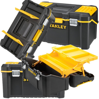 STANLEY 83397 SKRZYNKA NARZĘDZIOWA 3 POZIOMY 24L WIELOPOZIOMOWA CANTILEVER