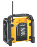 RADIO BUDOWLANE PRZENOŚNE MOCNE ODBIORNIK AM FM AUX XR Li-Ion DCR019 DEWALT