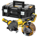 DEWALT Szlifierka kątowa 54V 125mm Diax kątówka akumulatorowa + Walizka