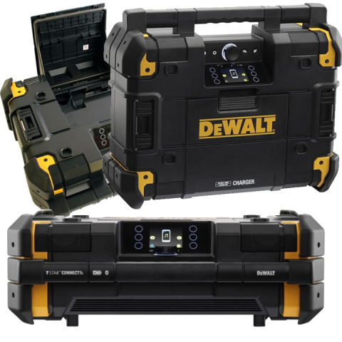 DWST1-81078-QW Radio z ładowarką TSTAK DeWalt