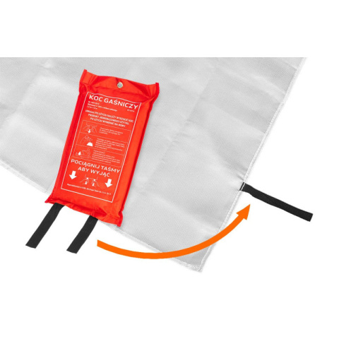 KOC GAŚNICZY Z WŁÓKNA SZKLANEGO SPAWALNICZY BHP 1,2X1, 8 M 97-674 NEO TOOLS