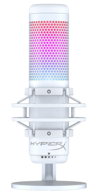 Mikrofon HyperX QuadCast S USB, podświetlenie RGB LED, streaming, gaming, podcasty, 519P0AA