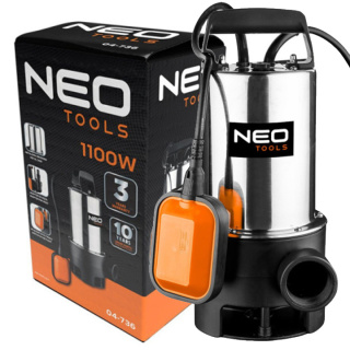 Pompa zanurzeniowa do wody brudnej 1100W 04-736 NEO TOOLS