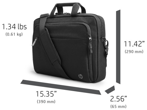 Torba na laptopa HP Business 15.6" czarna biznesowa 3E5F8AA +pasek na ramię