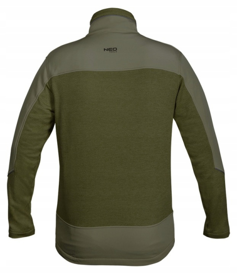 BLUZA SOFTSHELL OUTDOOR ROBOCZA DZIANIONOWA, ZIELONA, ROZMIAR XL 81-517-XL NEO TOOLS