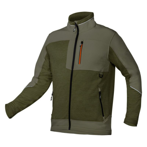 BLUZA SOFTSHELL OUTDOOR SURVIVALOWA, ZIELONA, ROZMIAR XXL 81-517-XXL NEO TOOLS