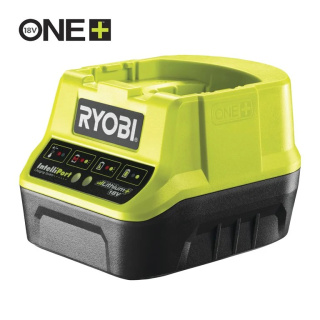 Ładowarka do akumulatorów wskaźniki diodowe analiza napięcia RC18120 ONE+ 18V RYOBI