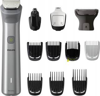 MG5940/15 Multigroom Seria 5000 Trymer 12w1: twarz, włosy i ciało Philips