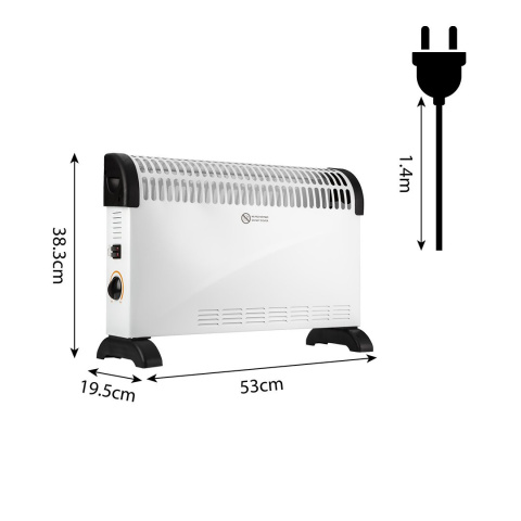 NEO GRZEJNIK KONWEKTOROWY Z TERMOSTATEM ELEKTRYCZNY 2000W KONWEKTOR 90-154