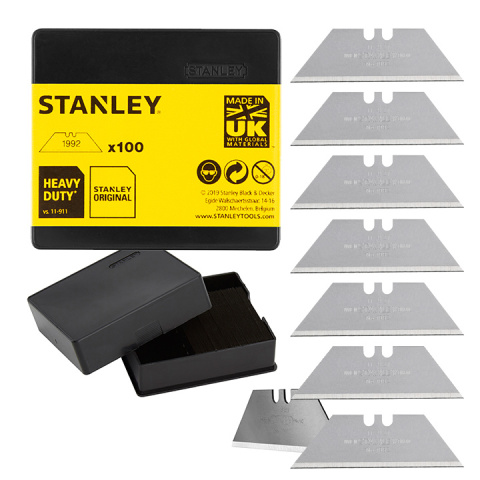 STANLEY OSTRZA TRAPEZOWE typ 1992 62mm 100szt w kasetce 1-11-921