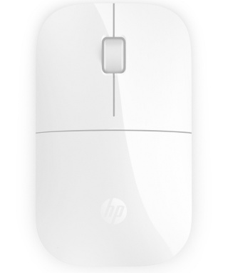 Mysz bezprzewodowa HP Z3700 Biała mini odbiornik bezprzewodowy 2.4GHz USB V0L80AA