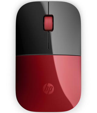 Mysz bezprzewodowa HP Z3700 Red czerwona odbiornik 2.4GHz USB V0L82AA