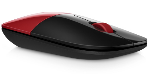 Mysz bezprzewodowa HP Z3700 Red czerwona odbiornik 2.4GHz USB V0L82AA