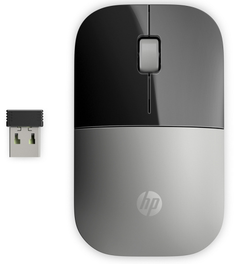 Mysz bezprzewodowa HP Z3700 Dual Srebrna odbiornik USB Bluetooth 5.0 758A9AA