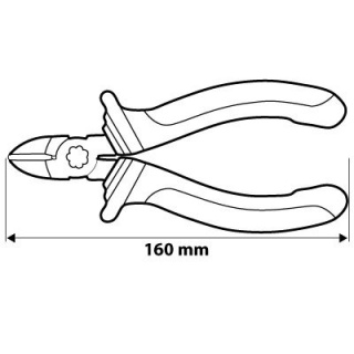 SZCZYPCE BOCZNE TNĄCE KOMBINERKI 160mm NEO 01-017