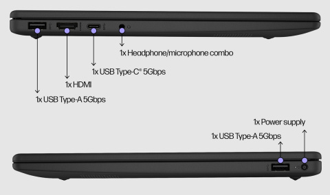 HP 14 FullHD Intel Core i3-N305 8-rdzeni 8GB DDR4 512GB SSD NVMe Windows 11