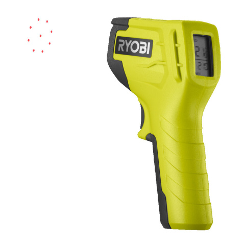 RYOBI TERMOMETR BEZDOTYKOWY TERMODETEKTOR TEMPERATURY -50°C - 550°C RBIRT08