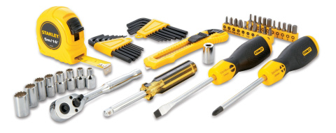 Stanley Zestaw narzędzi i akcesoriów w walizce 51 elementów