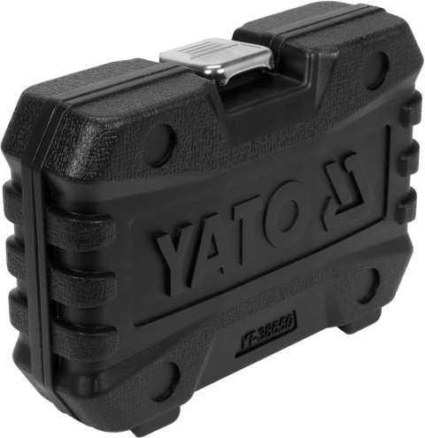 YATO KLUCZE NASADKI SPLINE PRZELOTOWE ZESTAW KLUCZY 1/4'' 29 ELEMENTY