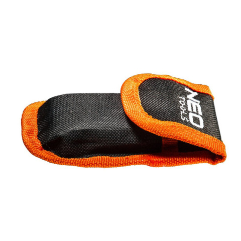 NÓŻ UNIWERSALNY SKŁADANY, OSTRZE TRAPEZOWE + NÓŻ, NYLONOWE ETUI + 5 OSTRZY NEO 63-710 NEO TOOLS