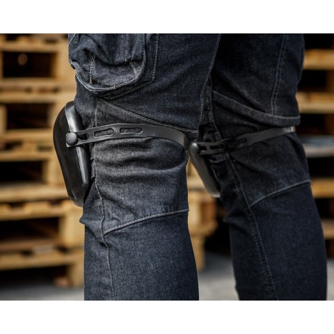 Nakolanniki ochronne ochraniacze na kolana gumowe robocze regulacja Topex 82S160