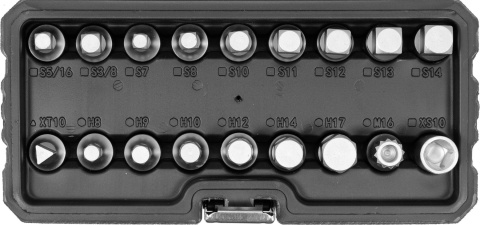 Nasadki do korków oleju Yato YT-05991