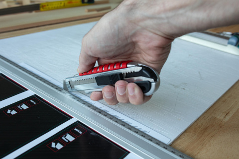 Nożyk uniwersalny z ostrzem łamanym SK5 18mm Proline 30036