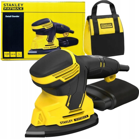 Szlifierka oscylacyjna sieciowa delta STANLEY FATMAX SFMEW210S-QS 120W