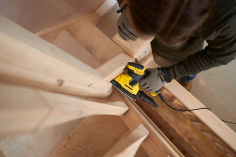 Szlifierka oscylacyjna sieciowa delta STANLEY FATMAX SFMEW210S-QS 120W