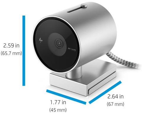 Kamerka internetowa HP 950 4K UHD UltraHD 2160p 4C9Q2AA kamera USB