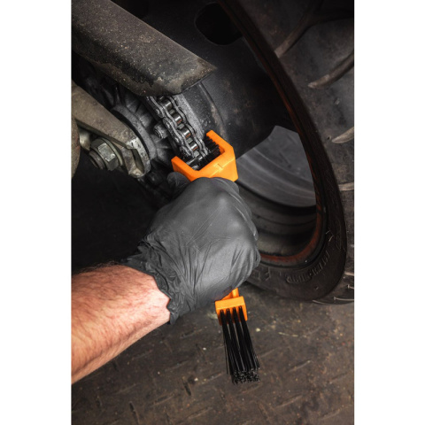 Nylonowa szczotka do czyszczenia łańcucha rower motor uniwersalna nylonowa 10-509 NEO TOOLS