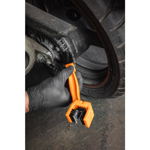 Nylonowa szczotka do czyszczenia łańcucha rower motor uniwersalna nylonowa 10-509 NEO TOOLS