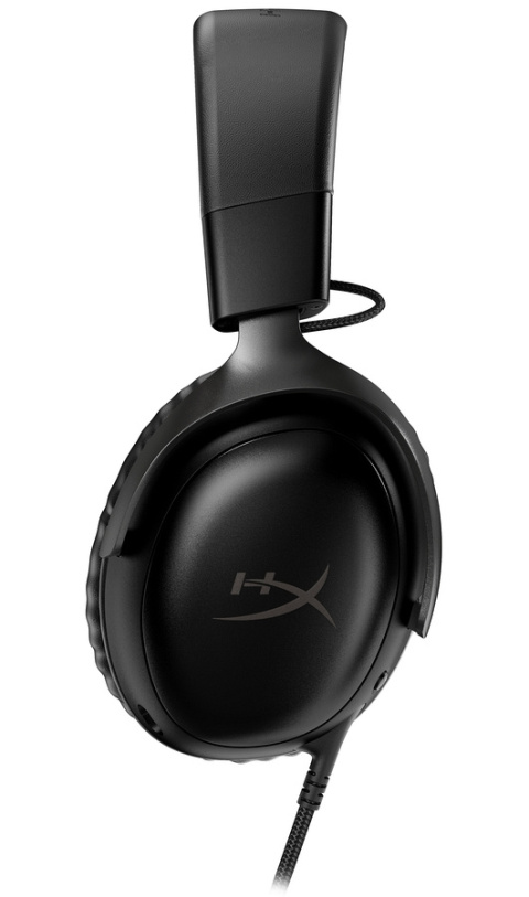 Słuchawki przewodowe gamingowe nauszne HyperX Cloud III czarne 727A8AA - jack 3.5mm, USB, USB-C