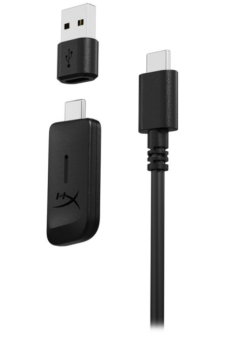 Słuchawki gamingowe bezprzewodowe HyperX Cloud III Wireless USB-C Red 77Z46AA