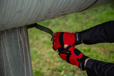 RĘKAWICE WARSZTATOWE BEZ 3 PALCÓW L281209P "9",CE,LAHTI PRO