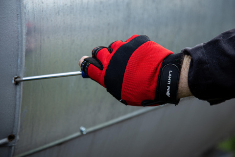 RĘKAWICE WARSZTATOWE BEZ 3 PALCÓW L281209P "9",CE,LAHTI PRO