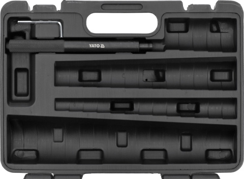 ZESTAW DO OSADZANIA ŁOŻYSK USZCZELNIACZY I ŁĄCZNIKÓW GUMOWYCH 52 elementy YATO YT-25417