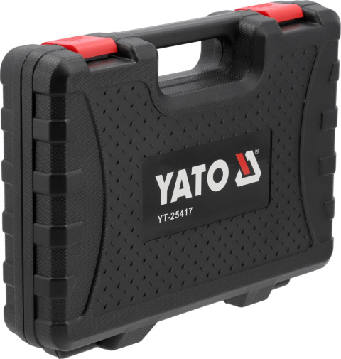 ZESTAW DO OSADZANIA ŁOŻYSK USZCZELNIACZY I ŁĄCZNIKÓW GUMOWYCH 52 elementy YATO YT-25417