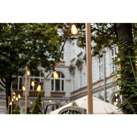 Girlanda solarna świetlna ogrodowa lampki LED solarne na balkon taras 6,5m 99-116 NEO TOOLS