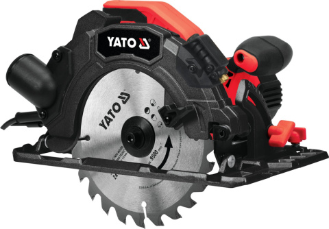 PILARKA PIŁA TARCZOWA ELEKTRYCZNA DO DREWNA 185MM 1500W SIECIOWA YATO YT-82151