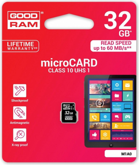 Karta MicroSD GoodRam 32GB (M1A0-0320R11)