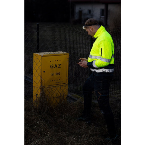 Lampa latarka czołowa biwakowa namiotowa czołówka LED 250+200lm NEO TOOLS 99-123