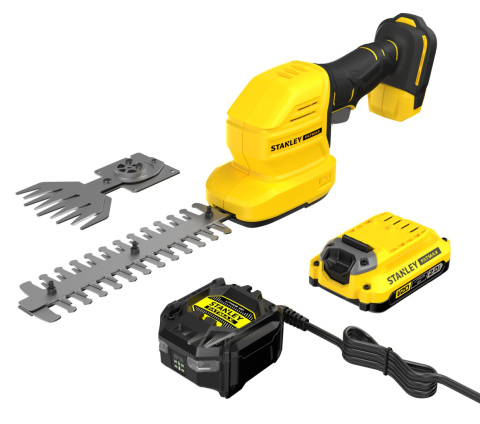 Nożyce do trawy ogrodowe akumulatorowe Stanley Fatmax STCSS20D1-QW